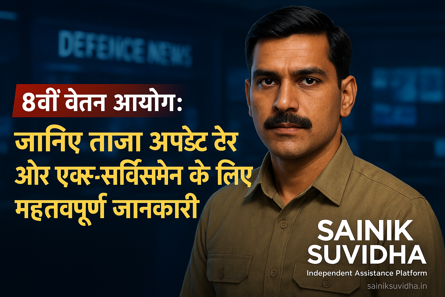 8वीं वेतन आयोग: जानिए ताजा अपडेट और एक्स-सर्विसमेन के लिए महत्वपूर्ण जानकारी